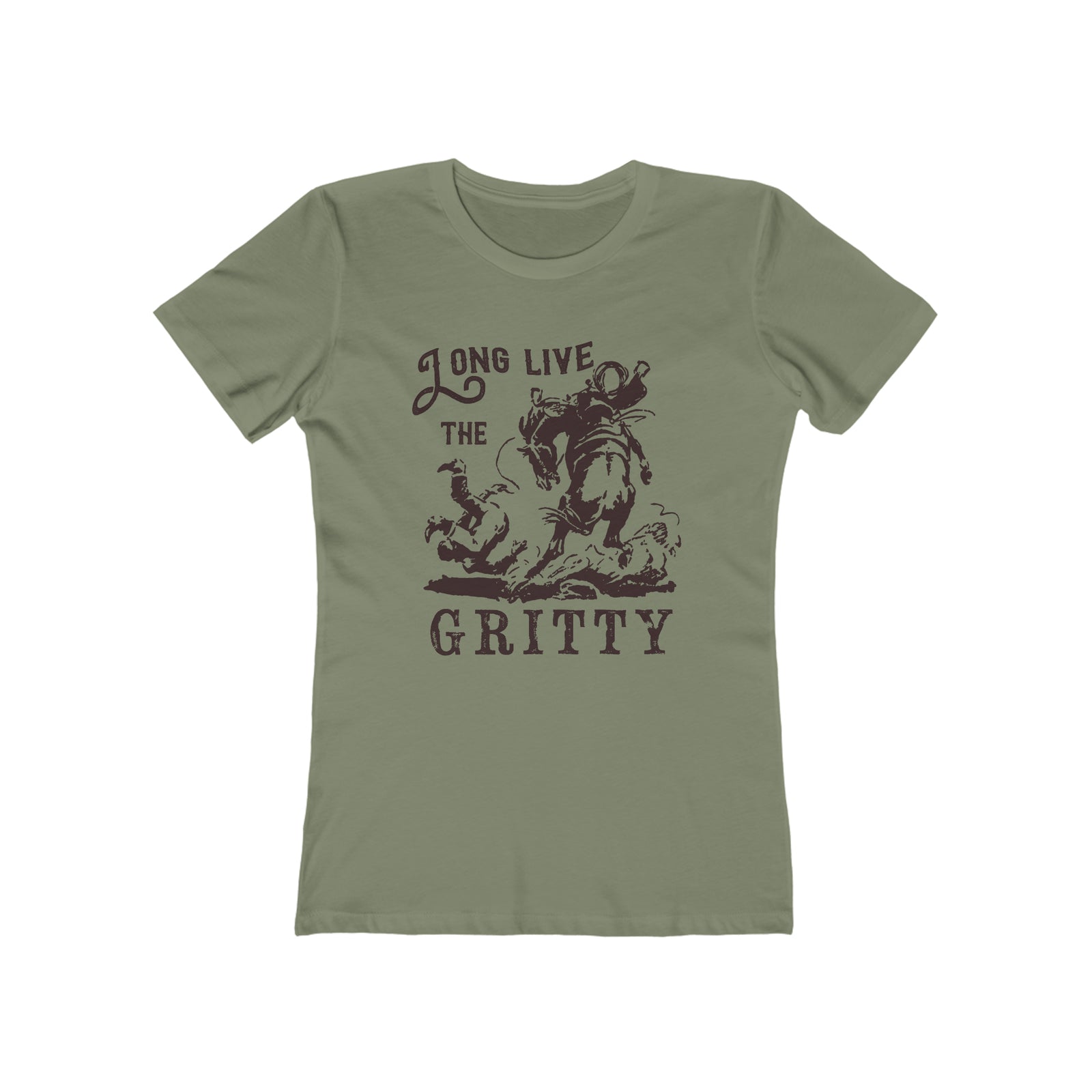 Gritty Boyfriend Tee for Women