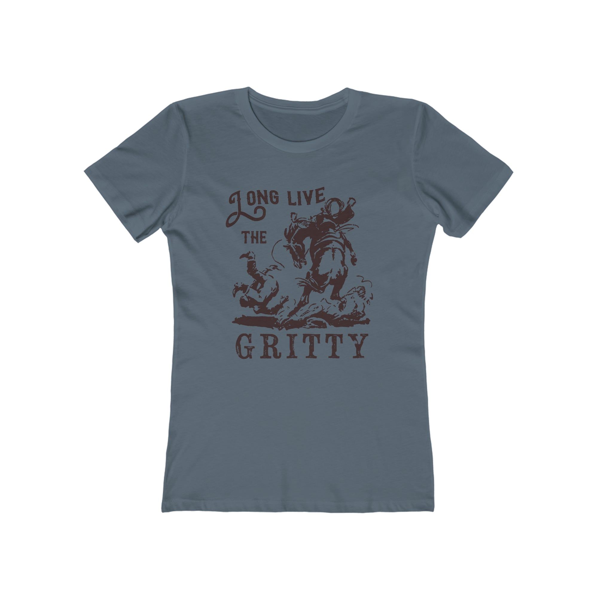 Gritty Boyfriend Tee for Women