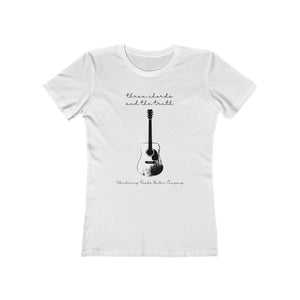 Three Chords Boyfriend Tee for Women