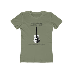 Three Chords Boyfriend Tee for Women