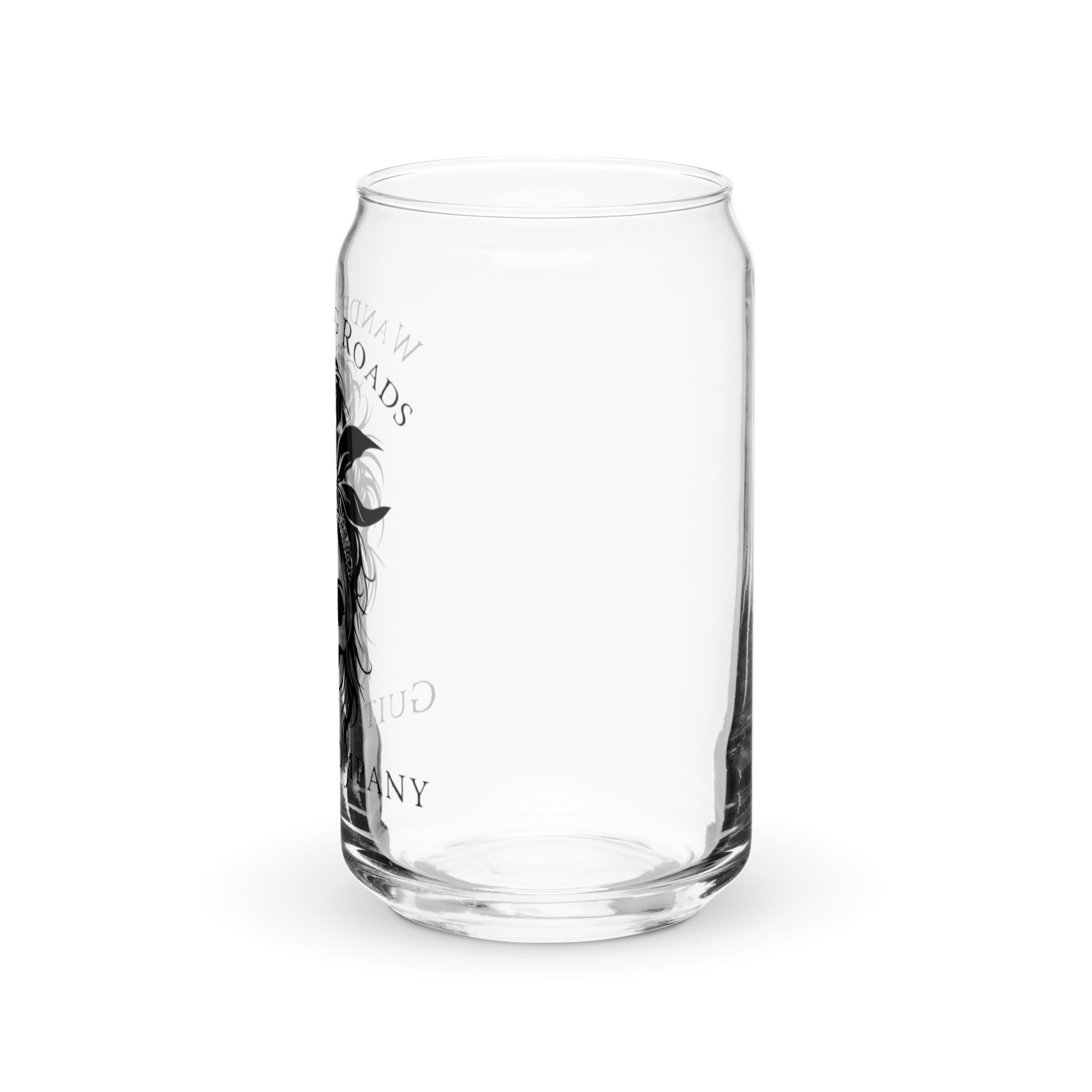 Can-shaped glass